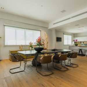 dining and kitchen